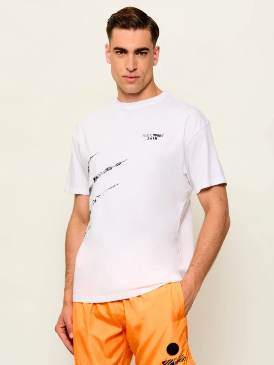 Zdjęcie produktu Plein Sport T-shirt | Regular Fit biały