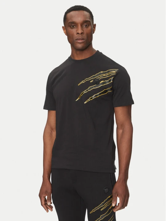 Zdjęcie produktu Plein Sport T-Shirt SAEC MTK8019 STE001N Czarny Regular Fit