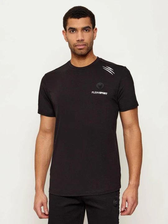 Zdjęcie produktu Plein Sport T-shirt Scratch | Loose fit czarny