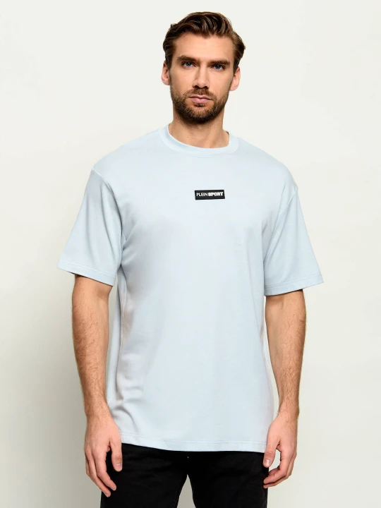 Zdjęcie produktu Plein Sport T-shirt Scratch | Regular Fit błękitny