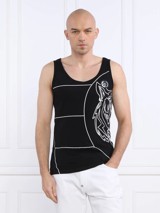 Zdjęcie produktu Plein Sport Tank top | Regular Fit czarny