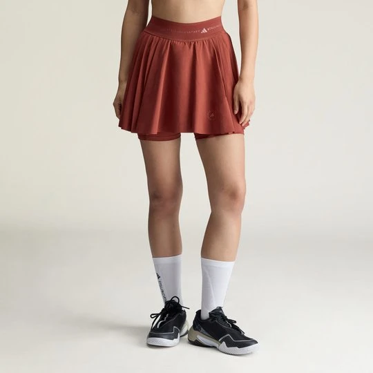Zdjęcie produktu Plisowana spódniczka tenisowa adidas by Stella McCartney Training Pleated Burnt Sienna