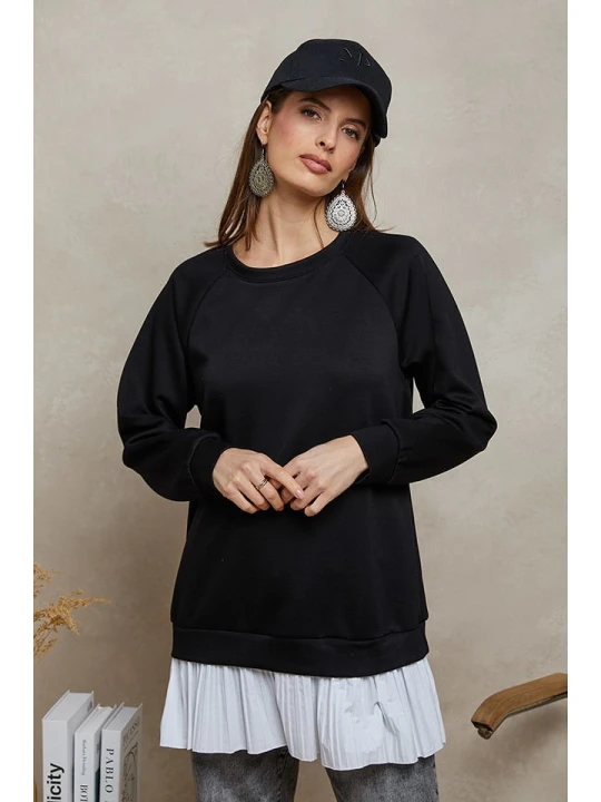 Zdjęcie produktu Plume Bluza "Nature" w kolorze czarnym rozmiar: M