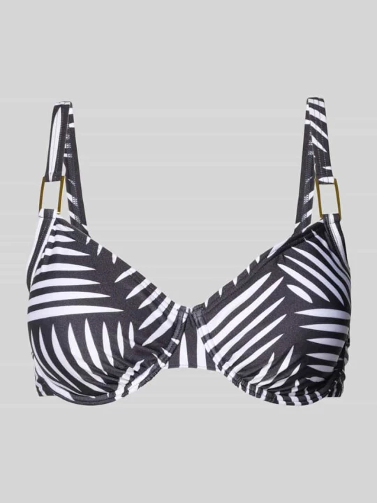Zdjęcie produktu PLUS SIZE góra od bikini z fiszbinami model 'Liv' Lascana Czarny