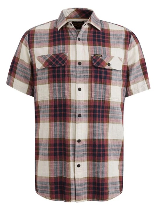 Zdjęcie produktu PME Legend Koszula - Regular fit - w kolorze kremowo-czerwonym rozmiar: 3XL