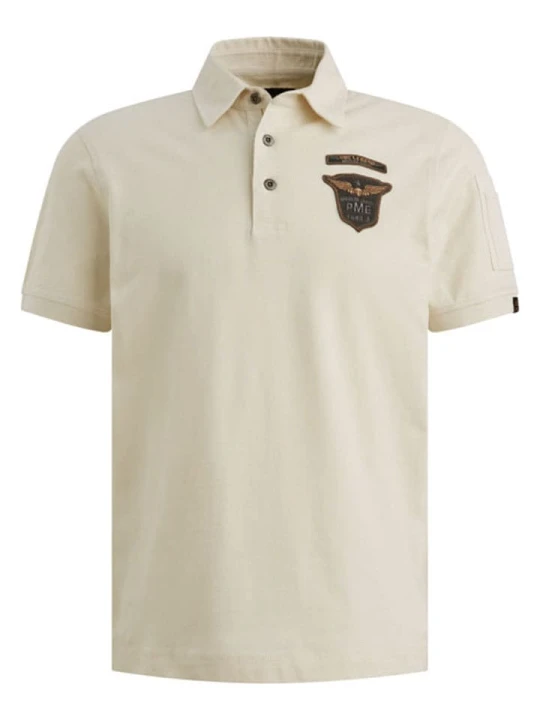 Zdjęcie produktu PME Legend Koszulka polo w kolorze beżowym rozmiar: XL