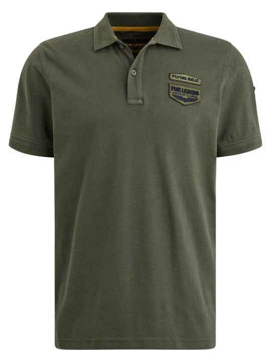 Zdjęcie produktu PME Legend Koszulka polo w kolorze khaki rozmiar: S