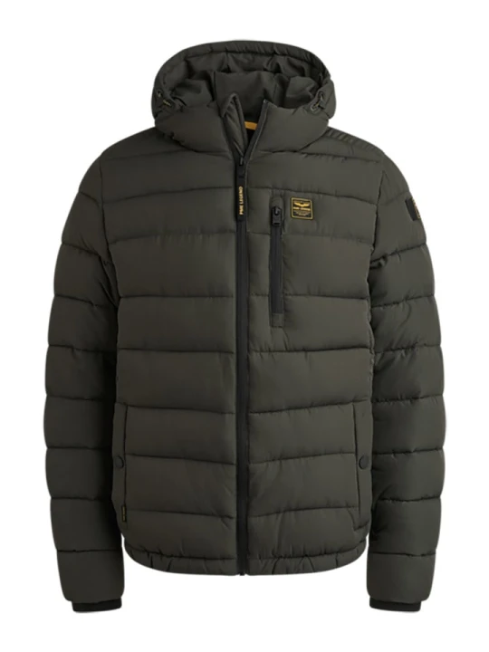 Zdjęcie produktu PME Legend Kurtka pikowana w kolorze ciemnozielonym rozmiar: XL