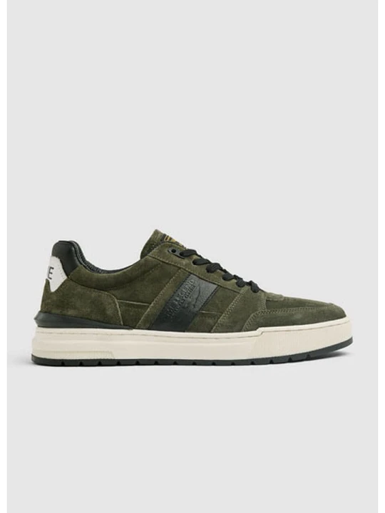 Zdjęcie produktu PME Legend Skórzane sneakersy w kolorze khaki rozmiar: 43