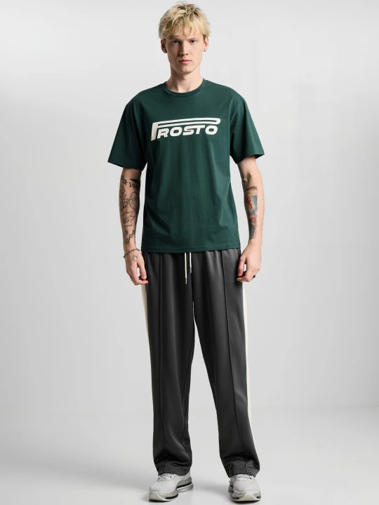 Zdjęcie produktu Pneumatic Bottle t-shirt regular bawełniany męski zielony PROSTO.
