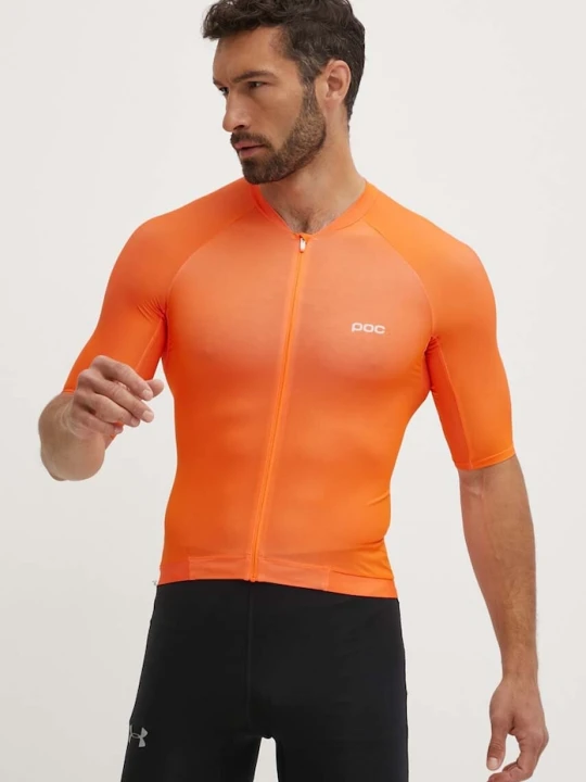 Zdjęcie produktu POC t-shirt rowerowy Pristine Jersey pomarańczowy