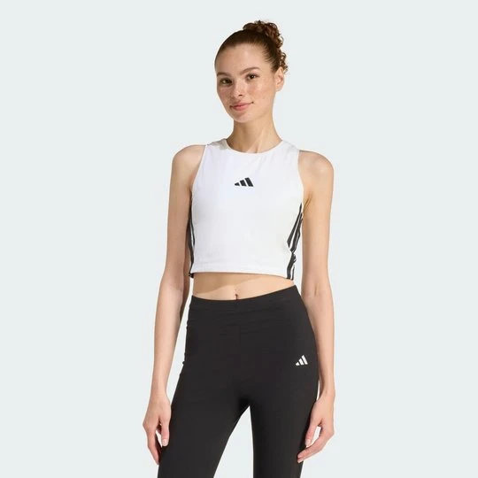 Zdjęcie produktu PODKOSZULEK ESSENTIALS 3-STRIPES PADDED TANK Adidas biały
