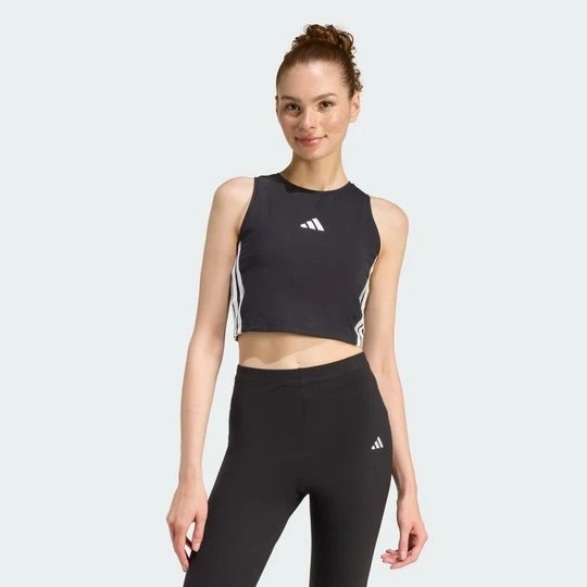 Zdjęcie produktu PODKOSZULEK ESSENTIALS 3-STRIPES PADDED TANK Adidas czarny