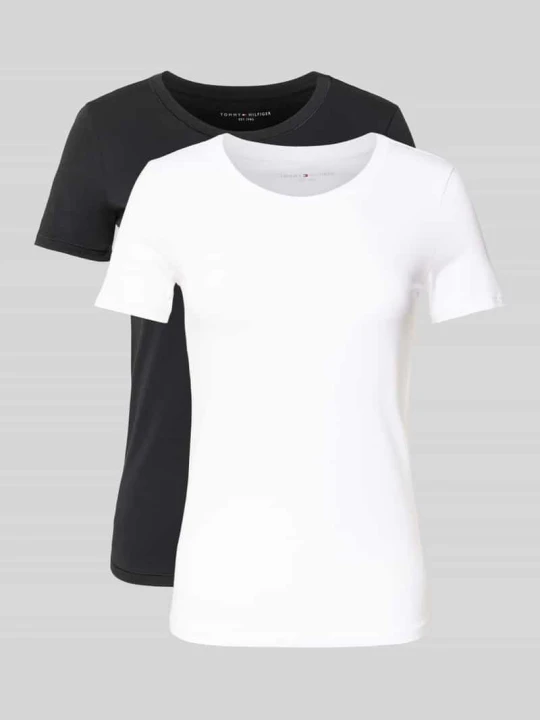 Zdjęcie produktu Koszulka na ramiączkach o kroju slim fit w Zestaw 2 szt. Tommy Hilfiger Czarny