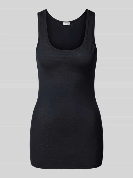 Zdjęcie produktu Podkoszulka z okrągłym dekoltem Hanro Czarny