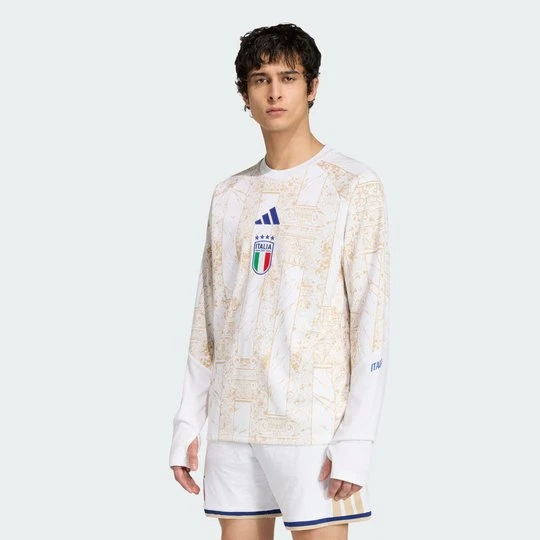 Zdjęcie produktu Podstawowa bluza rozgrzewkowa Włochy 26 Adidas biały