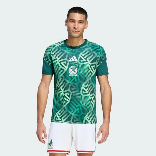 Zdjęcie produktu Podstawowa koszulka rozgrzewkowa Meksyk 26 Adidas Aurora Ivy