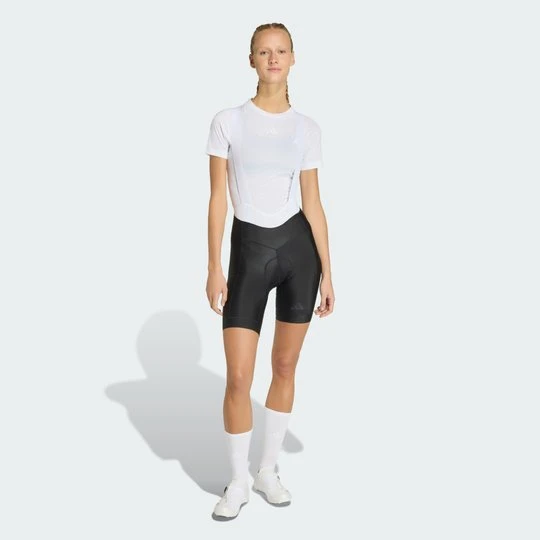 Zdjęcie produktu PODSTAWOWE SPODENKI KOLARSKIE NA SZELKACH Z WKŁADKĄ Adidas czarny