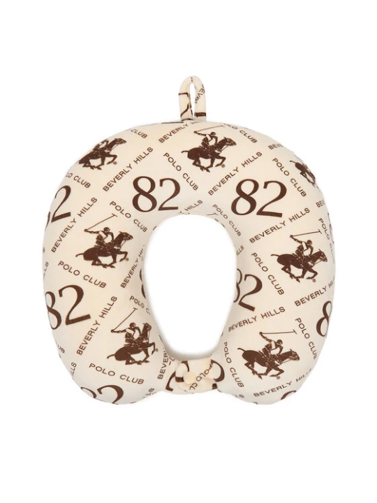 Zdjęcie produktu Poduszka podróżna Beverly Hills Polo Club CWBEO-BHPC-UF-001-SS26 Beżowy jasny