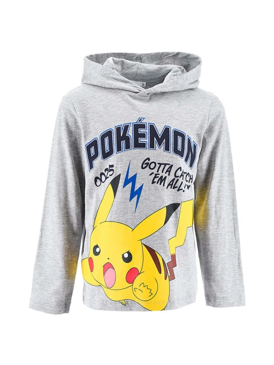 Zdjęcie produktu Pokémon Koszulka "Pokémon" w kolorze szarym rozmiar: 110