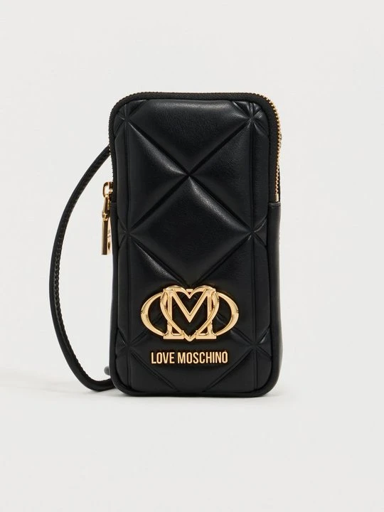 Zdjęcie produktu Pokrowiec na telefon komórkowy LOVE MOSCHINO czarny