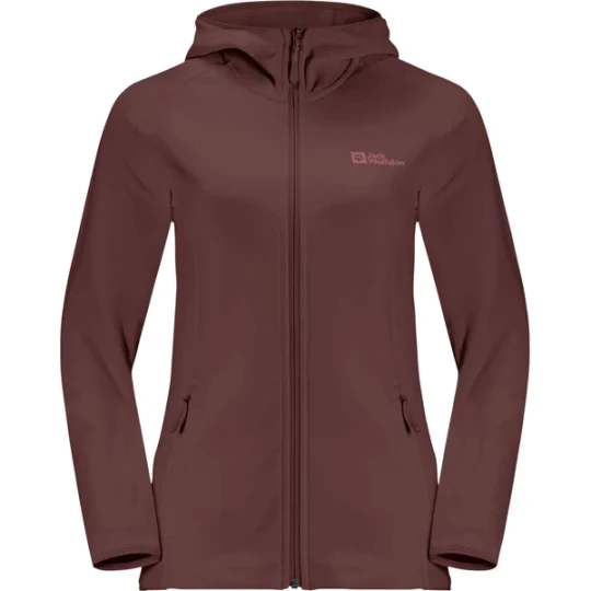 Zdjęcie produktu Polar damski Baiselberg Hooded Jack Wolfskin Brązowy