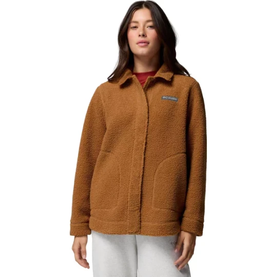 Zdjęcie produktu Polar damski Panorama Sherpa Fleece Shirt Columbia Brązowy