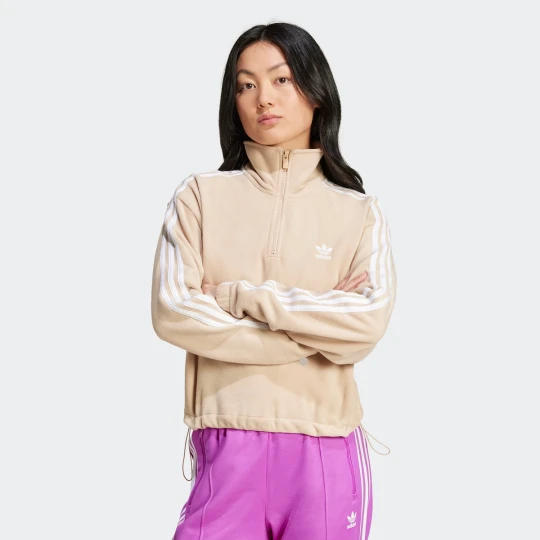 Zdjęcie produktu Polar Fleece Half Zip adidas Originals beż