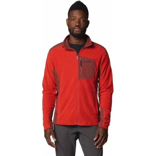 Zdjęcie produktu Polar męski Klamath Range Full Zip Columbia Czerwony
