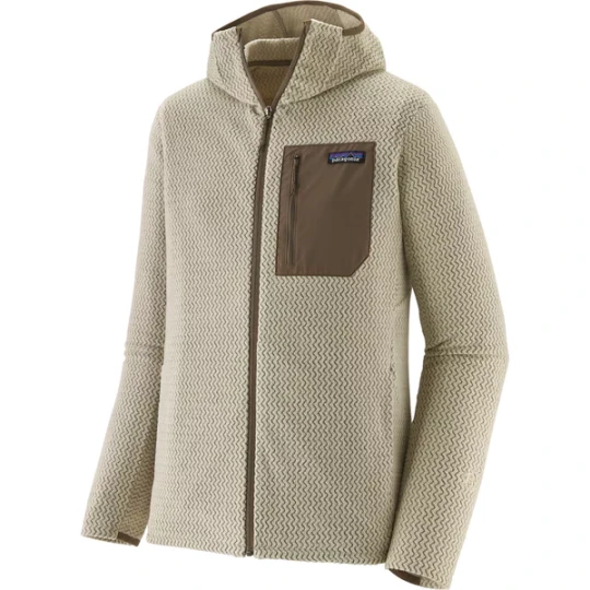 Zdjęcie produktu Polar męski R1 Air Full-Zip Hoody Patagonia Beżowy