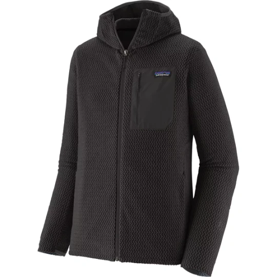 Zdjęcie produktu Polar męski R1 Air Full-Zip Hoody Patagonia Czarny
