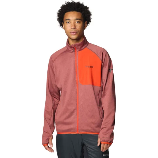 Zdjęcie produktu Polar męski Triple Canyon Grid Fleece FZ II Columbia Różowy