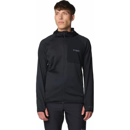 Zdjęcie produktu Polar męski Triple Canyon Grid Fleece Hooded FZ II Columbia Czarny