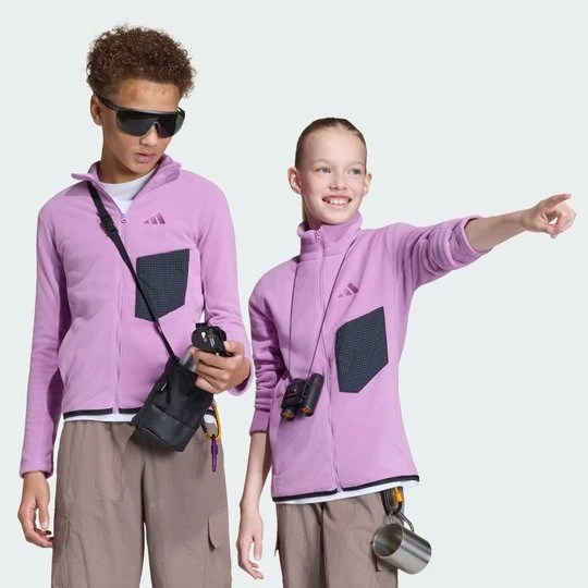 Zdjęcie produktu Polar Terrex Kids Multi Full-Zip Adidas Preloved Purple