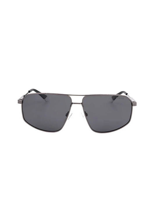 Zdjęcie produktu Polaroid Męskie okulary przeciwsłoneczne w kolorze srebrno-granatowym rozmiar: 59