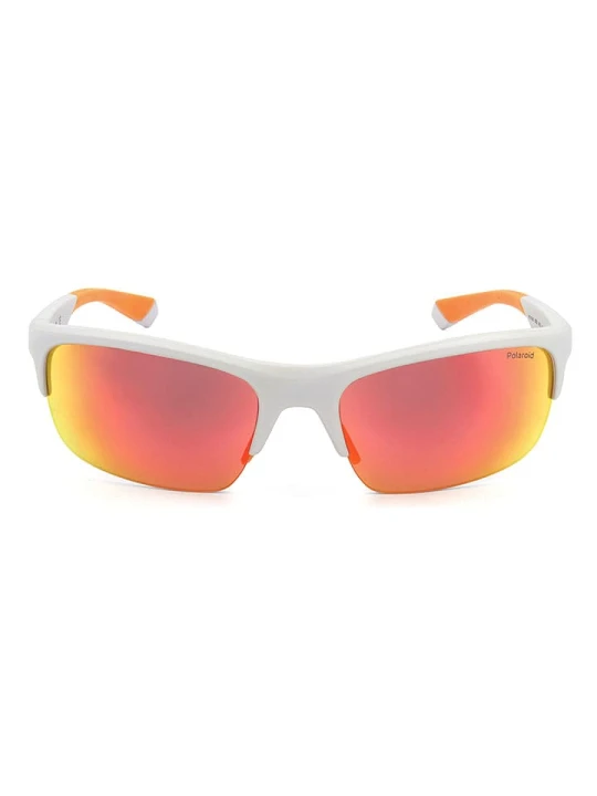 Zdjęcie produktu Polaroid Okulary przeciwsłoneczne unisex w kolorze białym rozmiar: 64