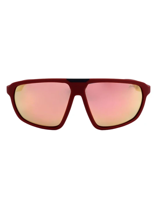 Zdjęcie produktu Polaroid Okulary przeciwsłoneczne unisex w kolorze bordowo-pomarańczowym rozmiar: 61