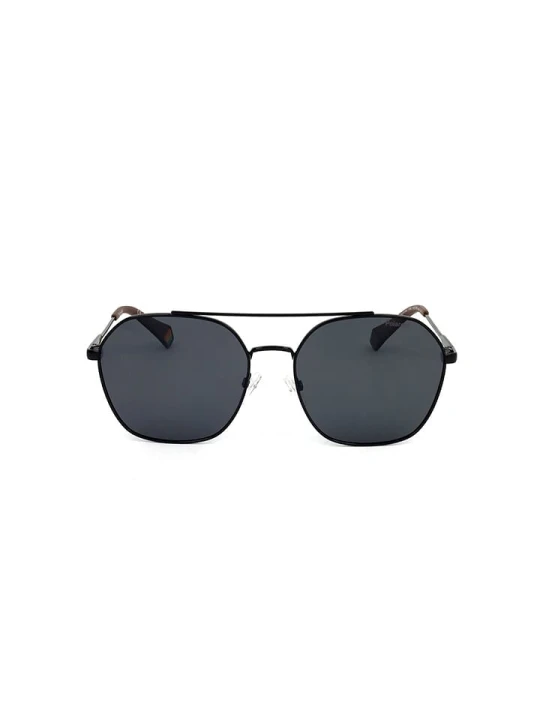 Zdjęcie produktu Polaroid Okulary przeciwsłoneczne unisex w kolorze czarnym rozmiar: 57