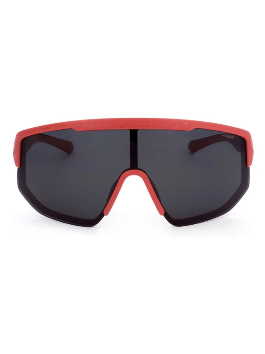 Zdjęcie produktu Polaroid Okulary przeciwsłoneczne unisex w kolorze czerwono-czarnym rozmiar: onesize