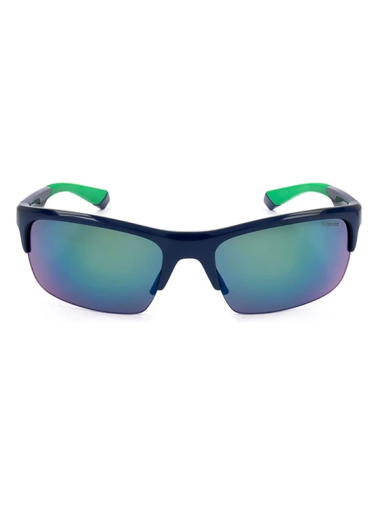 Zdjęcie produktu Polaroid Okulary przeciwsłoneczne unisex w kolorze granatowo-niebieskim rozmiar: 64