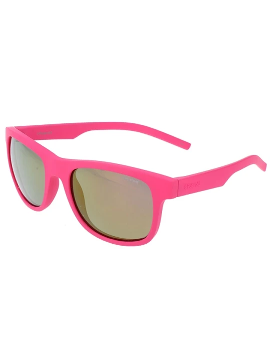 Zdjęcie produktu Polaroid Okulary przeciwsłoneczne unisex w kolorze różowo-jasnobrązowym rozmiar: 51