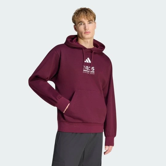 Zdjęcie produktu POLAROWA BLUZA Z KAPTUREM ESSENTIALS INEOS GRENADIERS Adidas bordowy