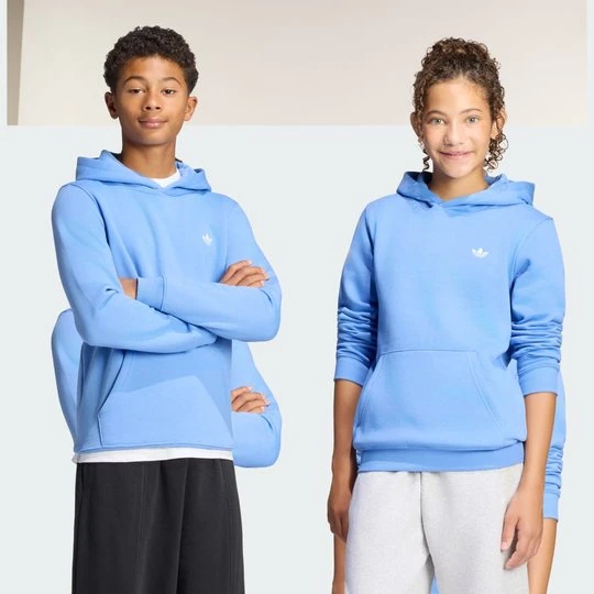 Zdjęcie produktu POLAROWA BLUZA Z KAPTUREM REGULAR Adidas Blue Fusion