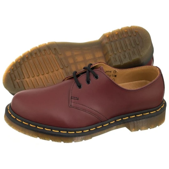 Zdjęcie produktu Półbuty 1461 Cherry Red Smooth 11838600 (DR2-c) Dr. Martens