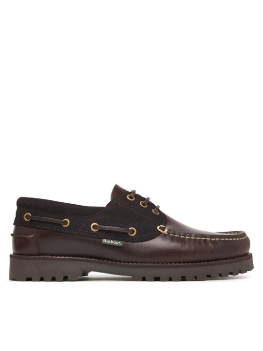 Zdjęcie produktu Półbuty Barbour Deck Boat MFO0795BR98 Brązowy ciemny