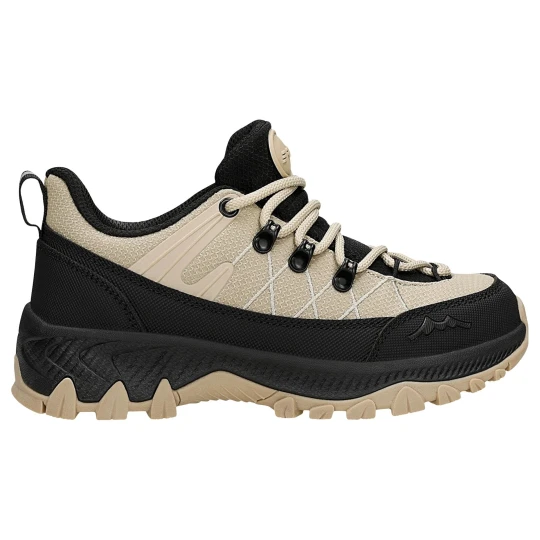 Zdjęcie produktu Beżowo czarne trekkingi dziecięce z membrana nano tex tm Bartek 87011-44
