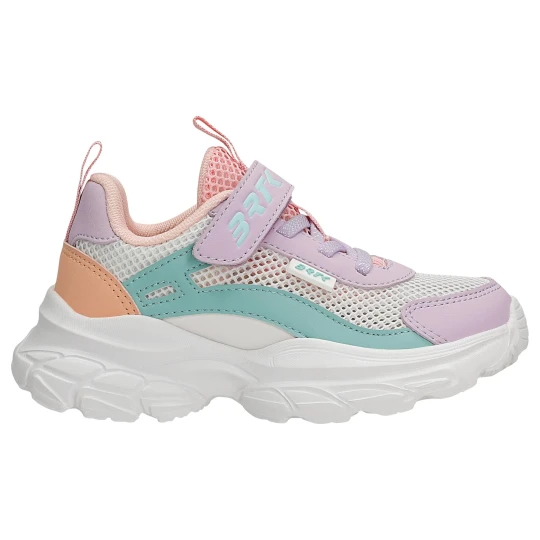 Zdjęcie produktu Kolorowe sneakersy dla dziewczynki na masywnej podeszwie Bartek 87008-16
