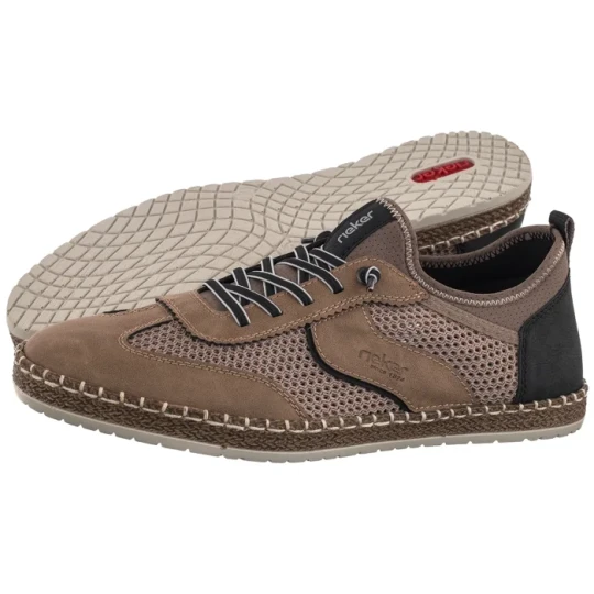Zdjęcie produktu Półbuty Beżowe B5263-64 Beige (RI386-a) Rieker