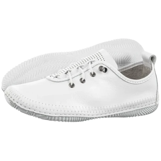 Zdjęcie produktu Półbuty Białe V505-04284-01WHI (VE906-a) Venezia