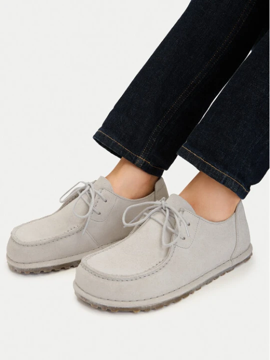 Zdjęcie produktu Półbuty Birkenstock Utti Lace 1029575 Écru Kremowy